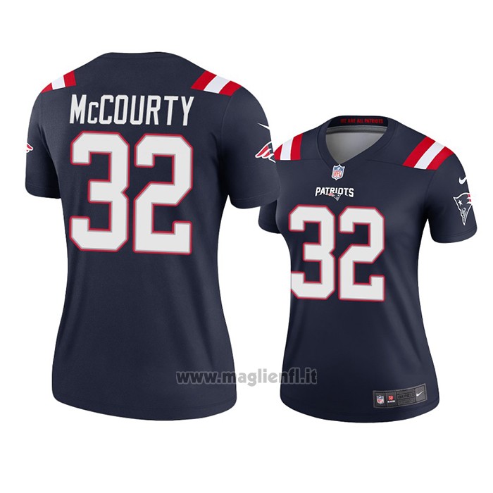 Maglia NFL Legend Donna New England Patriots Devin Mccourty 2020 Blu